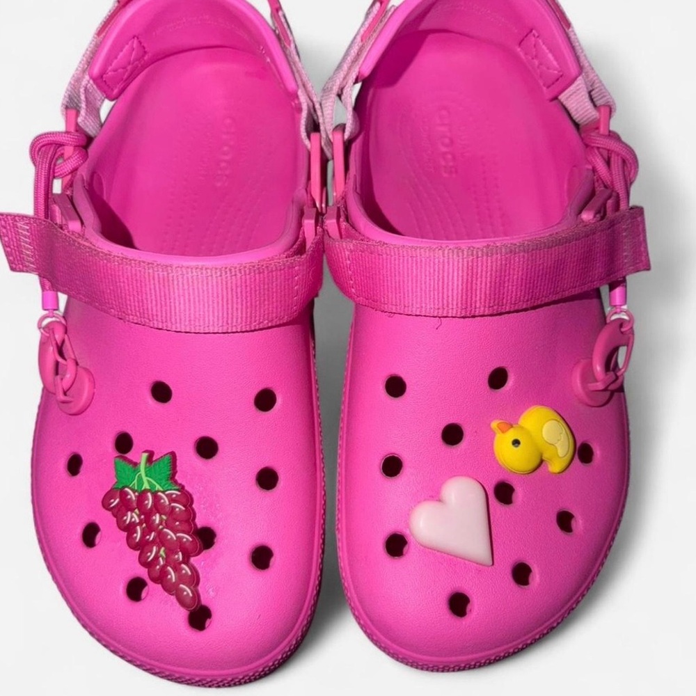 Post Malone x Crocs Duet Max Clog II and Post Malone Jibbitz